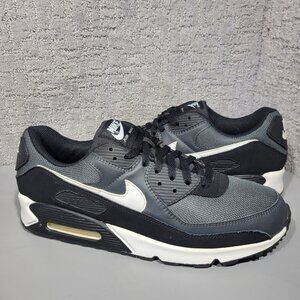 Nike Air Max 90 Mens Size US 13 Black White Athletic Running Sneakers CN8490-002